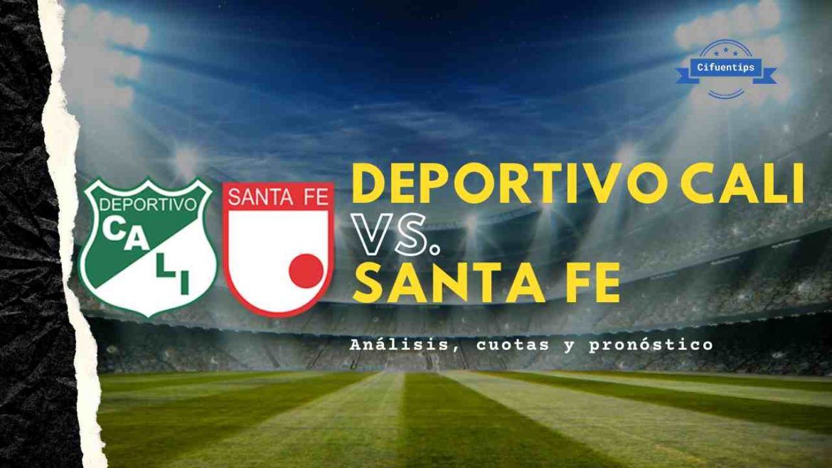 Pronóstico Cali vs. Santa Fe. Apuestas Liga BetPlay 2021
