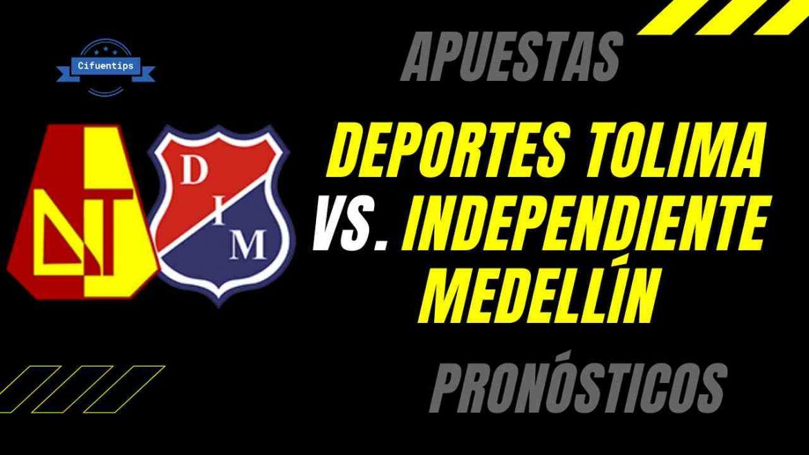 Pronóstico Tolima vs. Medellín Liga BetPlay 2021
