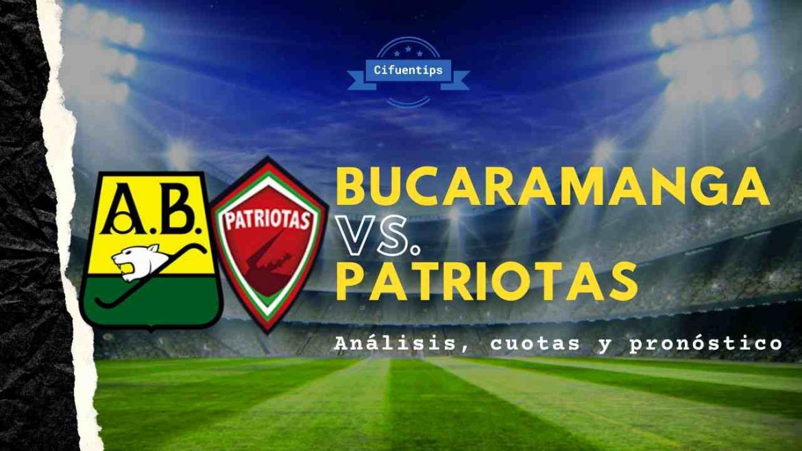 Pronóstico Bucaramanga vs. Patriotas. Liga BetPlay 2021