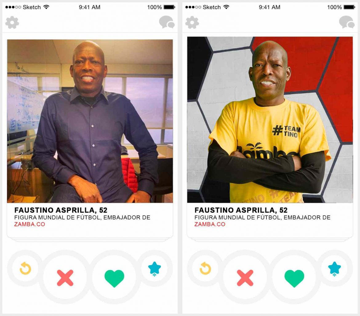 Faustino Asprilla aparece en app de citas