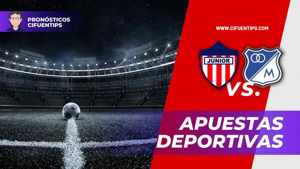 Junior vs. Millonarios FC. Pronóstico recomendado para sus apuestas deportivas en este juego por cuadrangulares Grupo A (fecha 2), Liga BetPlay II – 2022.