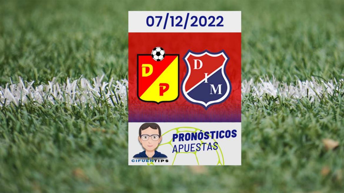 Juego de vuelta, final de la Liga BetPlay II – 2022. Pronósticos para sus apuestas en Pereira vs. Medellín, cuotas y datos para predicciones.