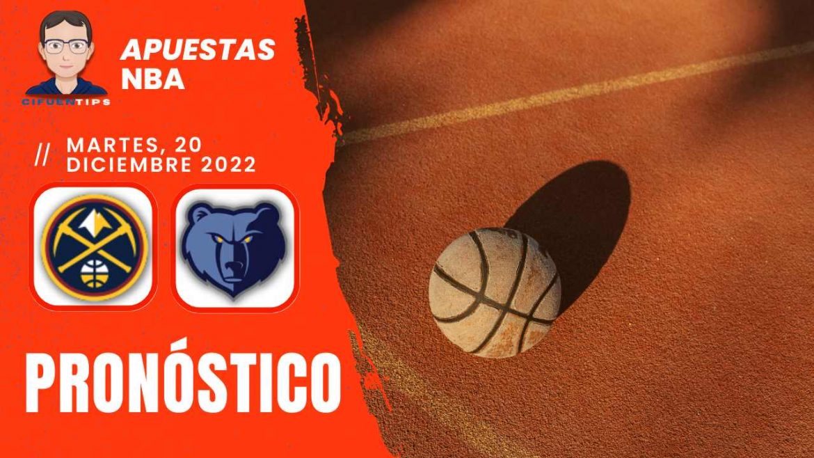 Pronósticos para sus apuestas deportivas en la NBA, esta vez con el juego Denver Nuggets vs. Memphis Grizzlies de este 20 de diciembre del 2022.