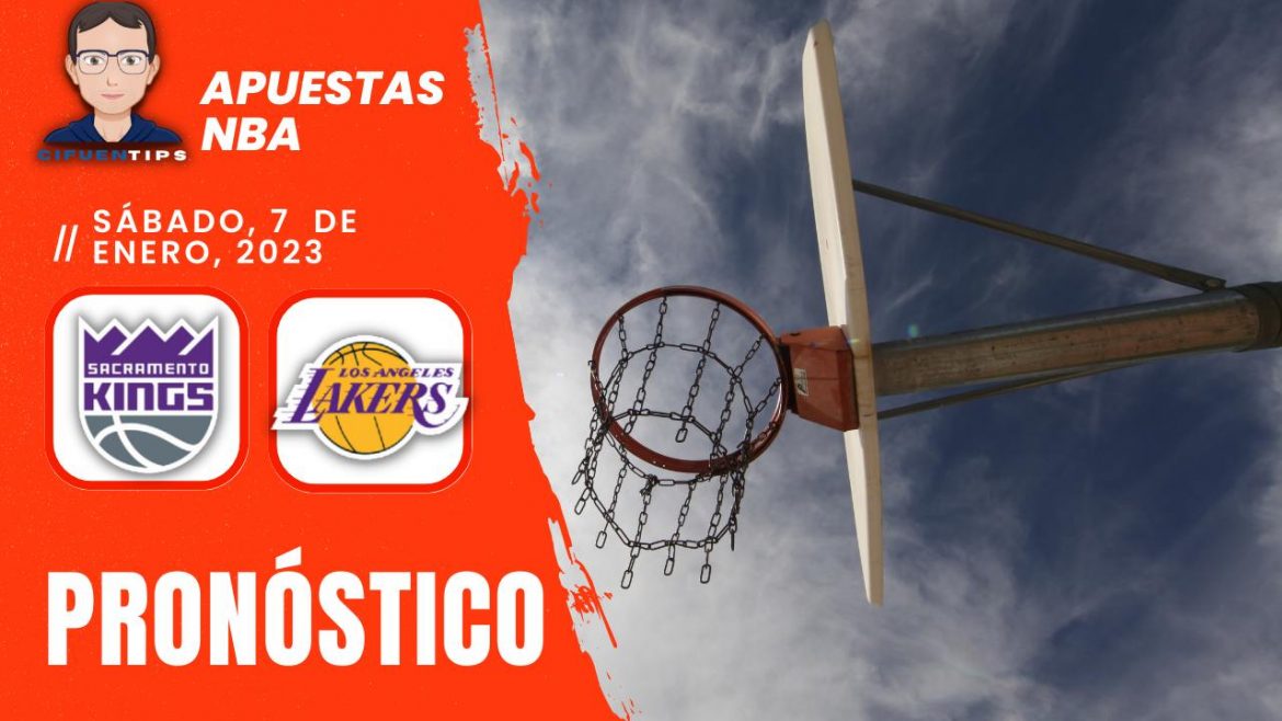 Pronóstico para sus apuestas deportivas en el juego de la NBA Sacramento Kings vs. Los Angeles Lakers de este 7 de enero del 2023.