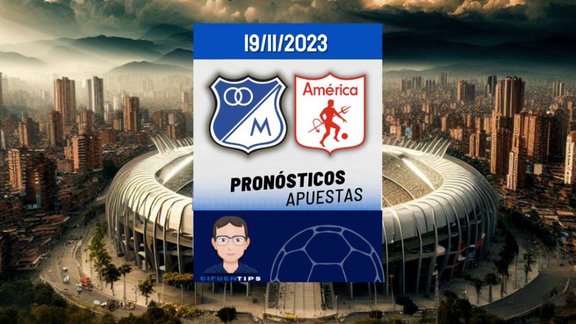 Grupo B, cuadrangulares Liga BetPlay II 2023. Pronóstico, cuotas y datos para sus apuestas deportivas en Millonarios vs. América.